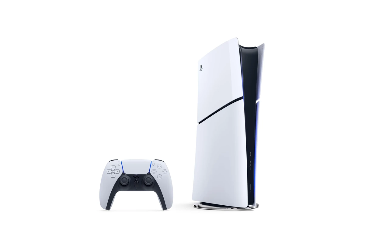 PlayStation 5 com 2 controles